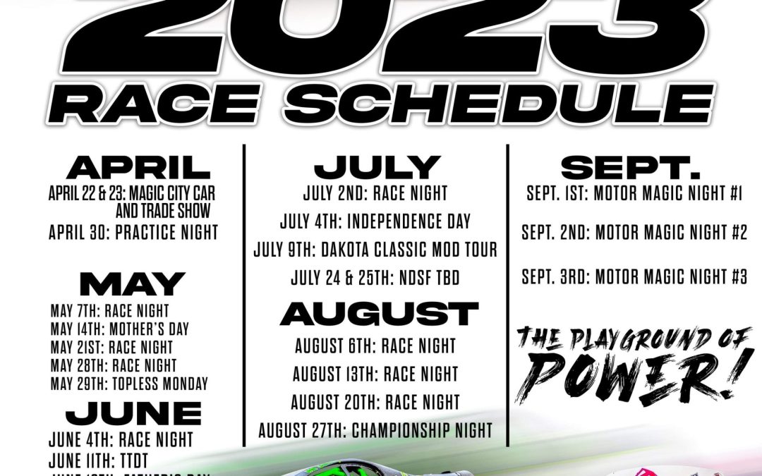2023 schedule